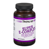 Twinlab Super E-Complex Dietary Supplement Softgels - 100 CT