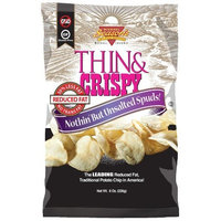 Michael Season's Unsalted Thin & Crispy Potato Chip, 8 Ounce Bags (Pack of 12)