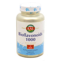 Kal - Bioflavonoids 1000 Tri-Flavonoid Complex 1000 mg. - 100 Tablets