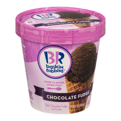 Baskin Robbins Ice Cream Chocolate Fudge