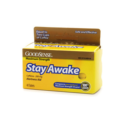 Good Sense Maximum Strength Stay Awake Caffeine Tablets