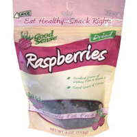 Good Sense Raspberries, 4 Ounce Bags (Pack of 4)