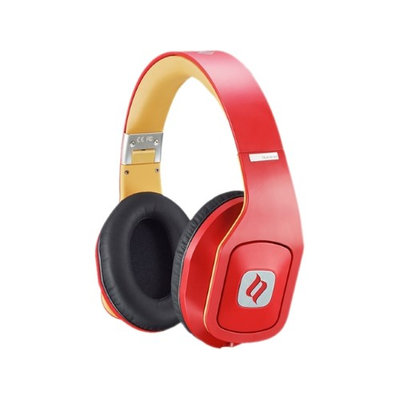 Noontec Hammo Over Ear Stereo Hi-Fi Stereo Headphones (Red)