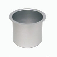 Trademark Commerce Trademark Poker Jumbo Aluminum GRAY Poker Table Cup Holder