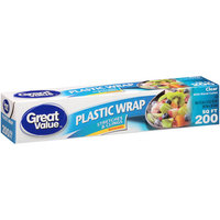Great Value Clear Plastic Wrap, 200 sq ft