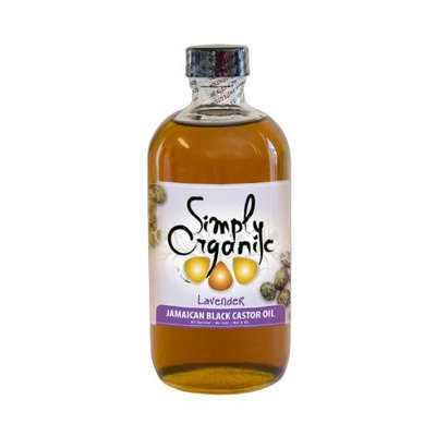 Simply Organic Oils - Jamaican Black Castor Oil Lavender - 8 oz.