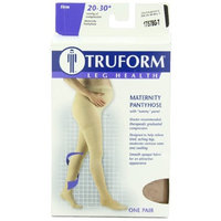 Truform 1757, Maternity Compression Pantyhose, 20-30 mmHg, Beige, Tall