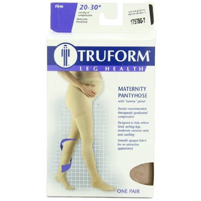 Truform 1757, Maternity Compression Pantyhose, 20-30 mmHg, Beige, Tall