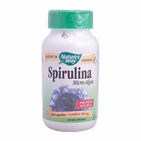 Natures Way 153288 Spirulina Micro-Algae - 100 Capsules