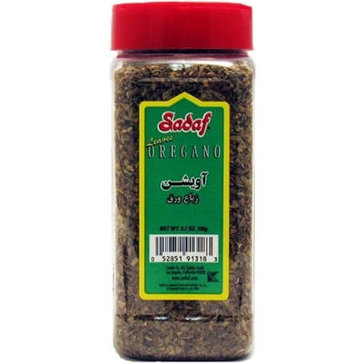 Sadaf Oregano Leaves Cut, 3.7-Ounce (Pack of 4)