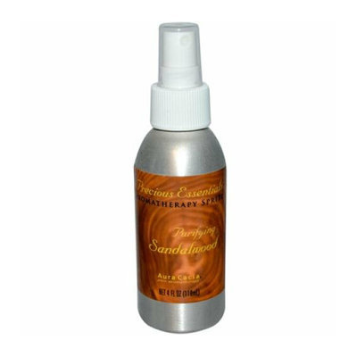 Aura Cacia Precious Essentials Aromatherapy Spritz Purifying Sandelwood 4 fl oz