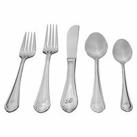 Sourcing Solutions 46 Pc Royalty Personalized Flatware - Letter Y