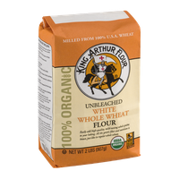King Arthur Flour 100% Organic Unbleached White Whole Wheat Flour