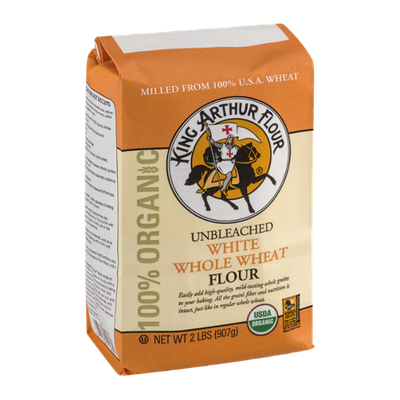 King Arthur Flour 100% Organic Unbleached White Whole Wheat Flour