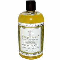 Deep Steep Bubble Bath Rosemary Mint 17 fl oz
