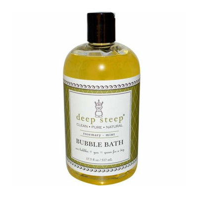 Deep Steep Bubble Bath Rosemary Mint 17 fl oz