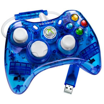 Performance Designed Products, Llc Performance Design Rock Candy Wired Controller For Xbox 360 - Blue