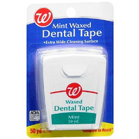 Walgreens Mint Waxed Dental Tape