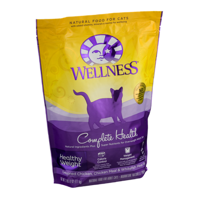 Wellness Complete Health Healthy Weight Natural Food For Adult Cats Deboned Chicken, Chicken Meal & Whitefish Meal Recipe