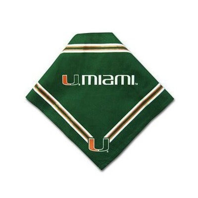 Sporty K9 Dog Bandana - University of Miami