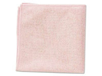 RCP1820581 - Rubbermaid Commercial Microfiber Cleaning Cloths; 12 x 12; Red; 24/Pack