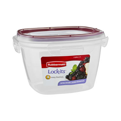 Rubbermaid Lock-its Easy Find Lids - 7 Cups
