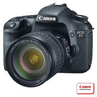 Canon EOS 7D 18MP Digital SLR Camera with EF 28-135mm Lens - Black