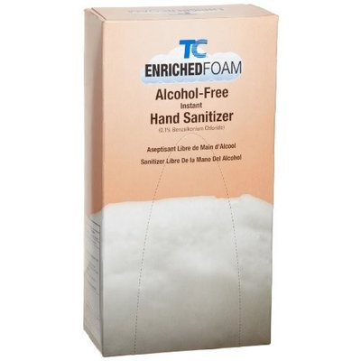Rubbermaid Commercial Products Rubbermaid Commercial FG750592 Enriched Foam Alcohol-Free Hand Sanitizer for Rubbermaid 450017 and 450034 Dispensers