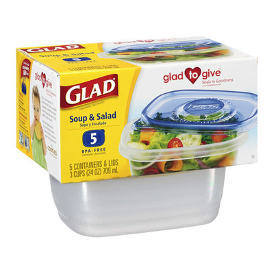Glad ware Soup & Salad