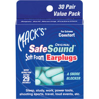 Mack's Safesound Original Soft Foam Earplugs