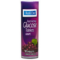 Relion: Grape Glucose Tablets