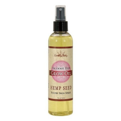 Earthly Body Glow massage oil - 8 oz skinny dip (Package Of 2)
