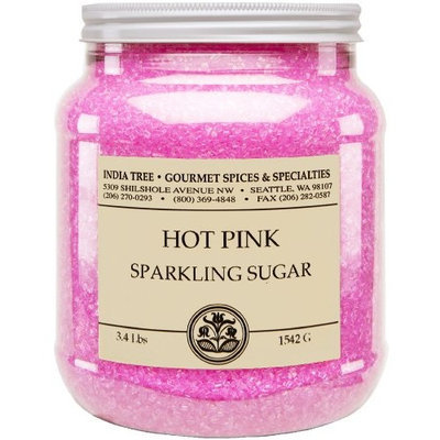 India Tree Hot Pink Sparkling Sugar