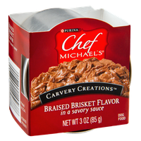 Purina Chef Michaels Carvery Creations Braised Brisket Flavor Dog Food