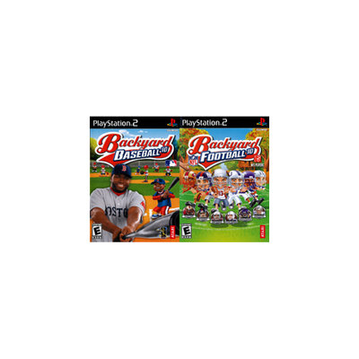 Atari Backyard Baseball 2010 and Backyard Football 2010 2Pack
