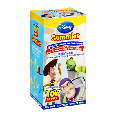 Disney Toy Story MultiVitamin Gummies- 60 CT
