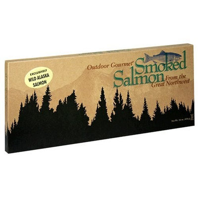 Kasilof Outdoor Gourmet Smoked Salmon From The Great Northwest 16-Ounce Unit