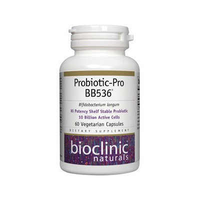 Bioclinic Naturals - Probiotic-Pro BB536 - 60 Vegetarian Capsules