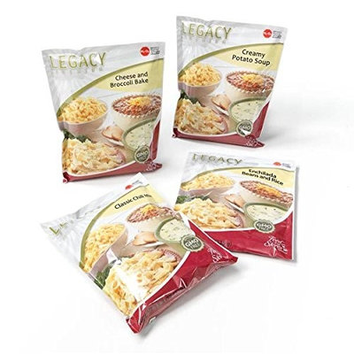 Legacy Premium Food Storage Gluten Free Emergency Packs: Survival Prepper Food Supply