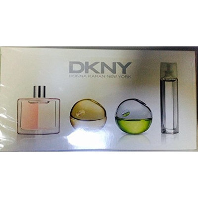 DONNA KARAN DKNY Mini Parfum Spray Set (DKNY 7 ml plus Be Delicious 7 ml plus Golden Delicious 7 ml plus DKNY Energizing 4 ml)