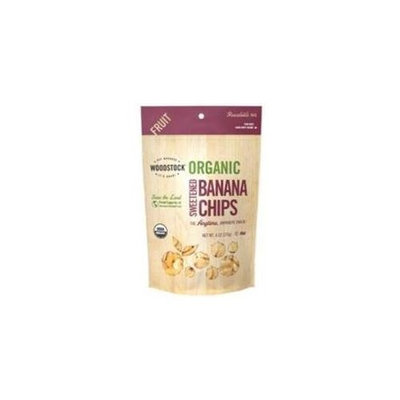Woodstock Farms - All-Natural Sweetened Banana Chips - 6 oz.