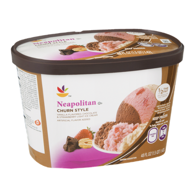 Ahold Ice Cream Neapolitan Churn Style