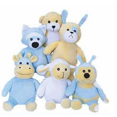 Our Pet's Fluffles Stuffed Dog Toys, 6-Piece Assorted Pack