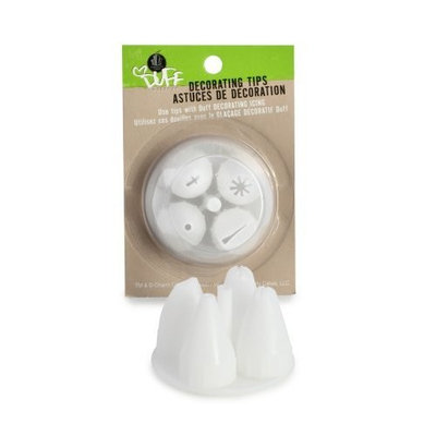 Duff Goldman by Gartner Studios Decorating Tips 4-Piece, .26-Pounds (Pack of 12)