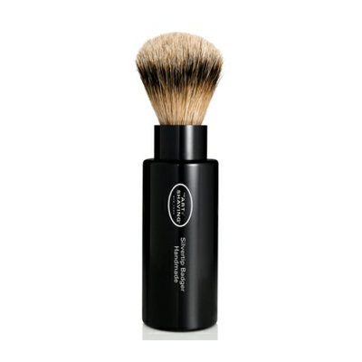 Art of Shaving The Travel-Size Black Turnback Silvertip Badger Brush