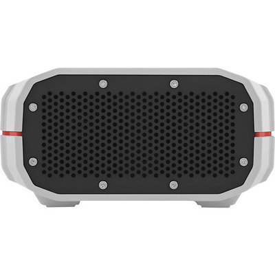 BRAVEN - Portable Bluetooth Speaker - Gray/Red