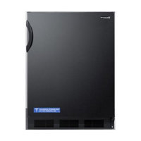 SUMMIT Commercially approved all-refrigerator with automatic defrost