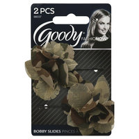 Goody Products Inc. FashioNow Camoflauge Flower Bobby Slides, 2 CT