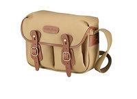 Billingham Hadley Small Camera Or Document Shoulder Bag Canvas With Tan Leather Trim And Brass Fittings Khaki HEC0GAFWT-1608