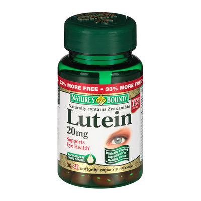 Nature's Bounty Lutein Softgels
